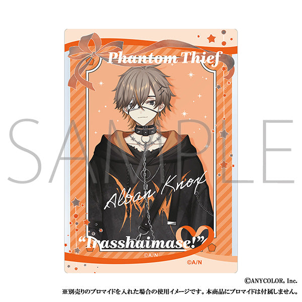 (Goods - Card Case) NIJISANJI EN Liver Famous Quote Hard Bromide Case / Alban Knox