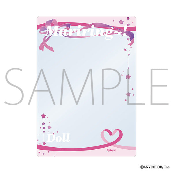 (Goods - Card Case) NIJISANJI EN Liver Famous Quote Hard Bromide Case / Maria Marionette