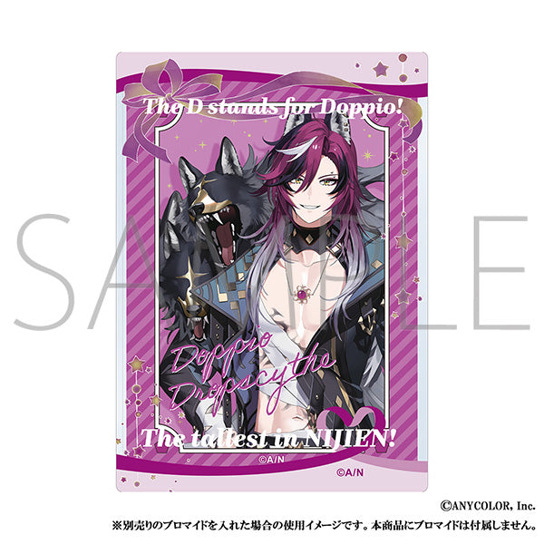 (Goods - Card Case) NIJISANJI EN Liver Famous Quote Hard Bromide Case / Doppio Dropscythe