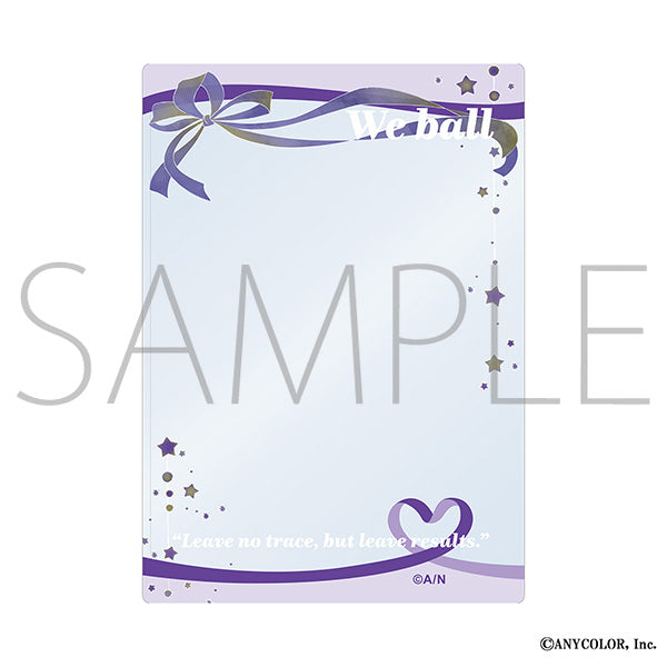(Goods - Card Case) NIJISANJI EN Liver Famous Quote Hard Bromide Case / Vantacrow Bringer