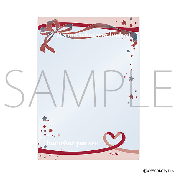 (Goods - Card Case) NIJISANJI EN Liver Famous Quote Hard Bromide Case / Freodore