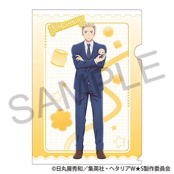 (Goods - Clear File) Hetalia World★Stars Clear File / Germany 2026 Winter Fair
