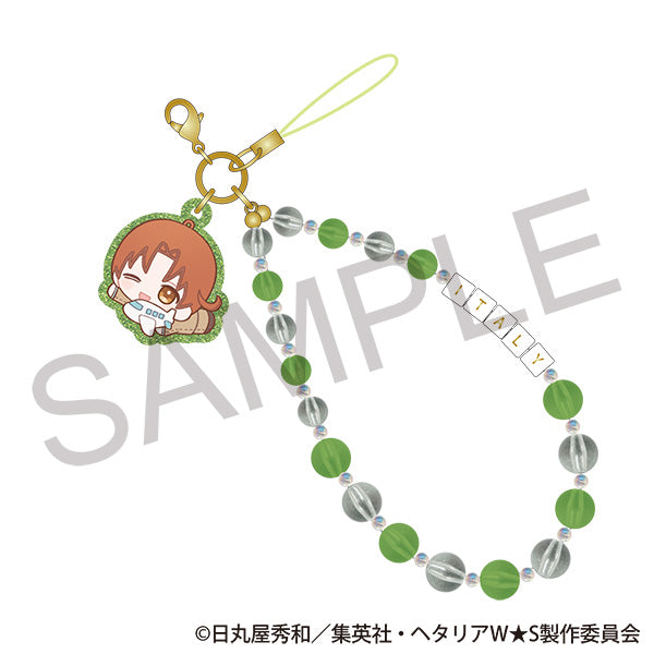 (Goods - Strap) Hetalia World★Stars After-school Mates Beads Strap / Italy 2026 Winter Fair
