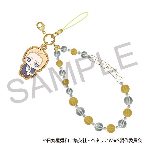 (Goods - Strap) Hetalia World★Stars After-school Mates Beads Strap / Germany 2026 Winter Fair