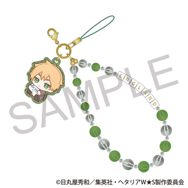 (Goods - Strap) Hetalia World★Stars After-school Mates Beads Strap / UK 2026 Winter Fair