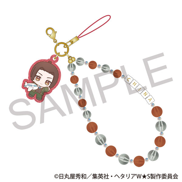 (Goods - Strap) Hetalia World★Stars After-school Mates Beads Strap / China 2026 Winter Fair