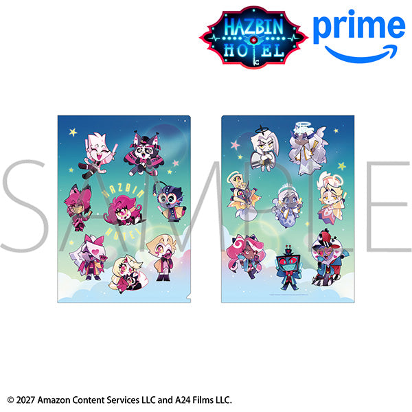 (Goods - Acrylic Stand) Hazbin Hotel Clear File / D