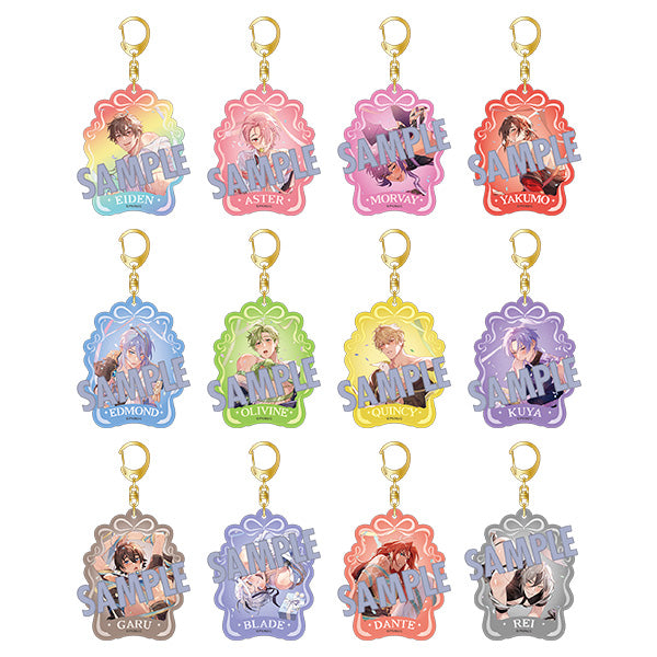 (1BOX=12)(Goods - Keychain) NU: Carnival Acrylic Keychain Collection / Ribbon ver.