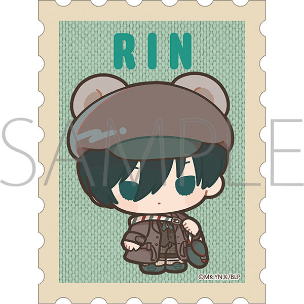 (Goods - Sticker) Blue Lock Season 2 Sticker / Rin Itoshi Animal Delivery Team