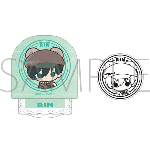 (Goods - Stamp) Blue Lock Season 2 Acrylic Stamp / Rin Itoshi Animal Delivery Team