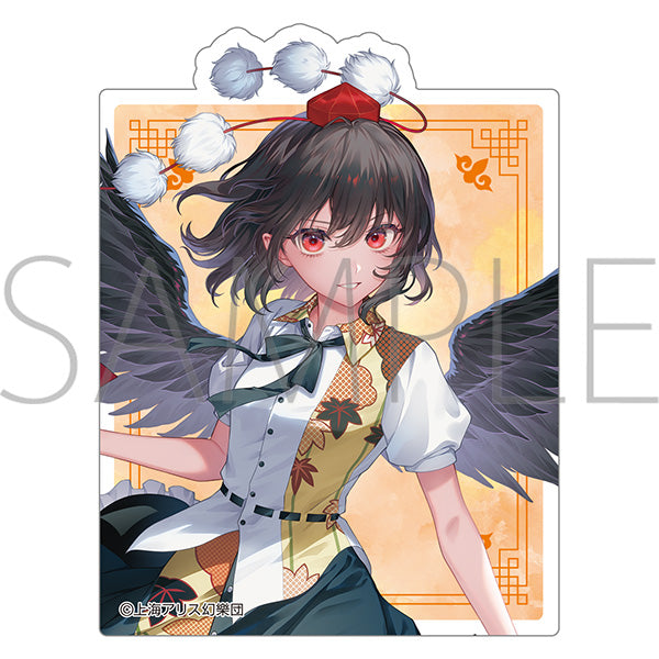 (Goods - Sticker) Touhou Project Sticker / Aya Syameimaru