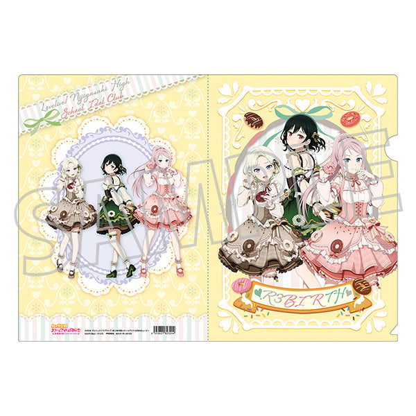 (Goods - Clear File) Love Live! Nijigasaki High School Idol Club Clear File / Sweet Collection ver. R3BIRTH