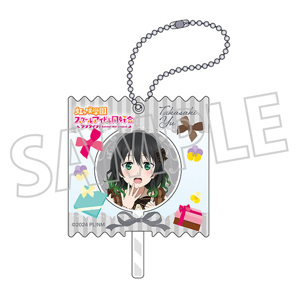 (Goods - Key Chain) Love Live! Nijigasaki High School Idol Club Candy Key Chain / Sweet Collection ver. Saki Takasaki