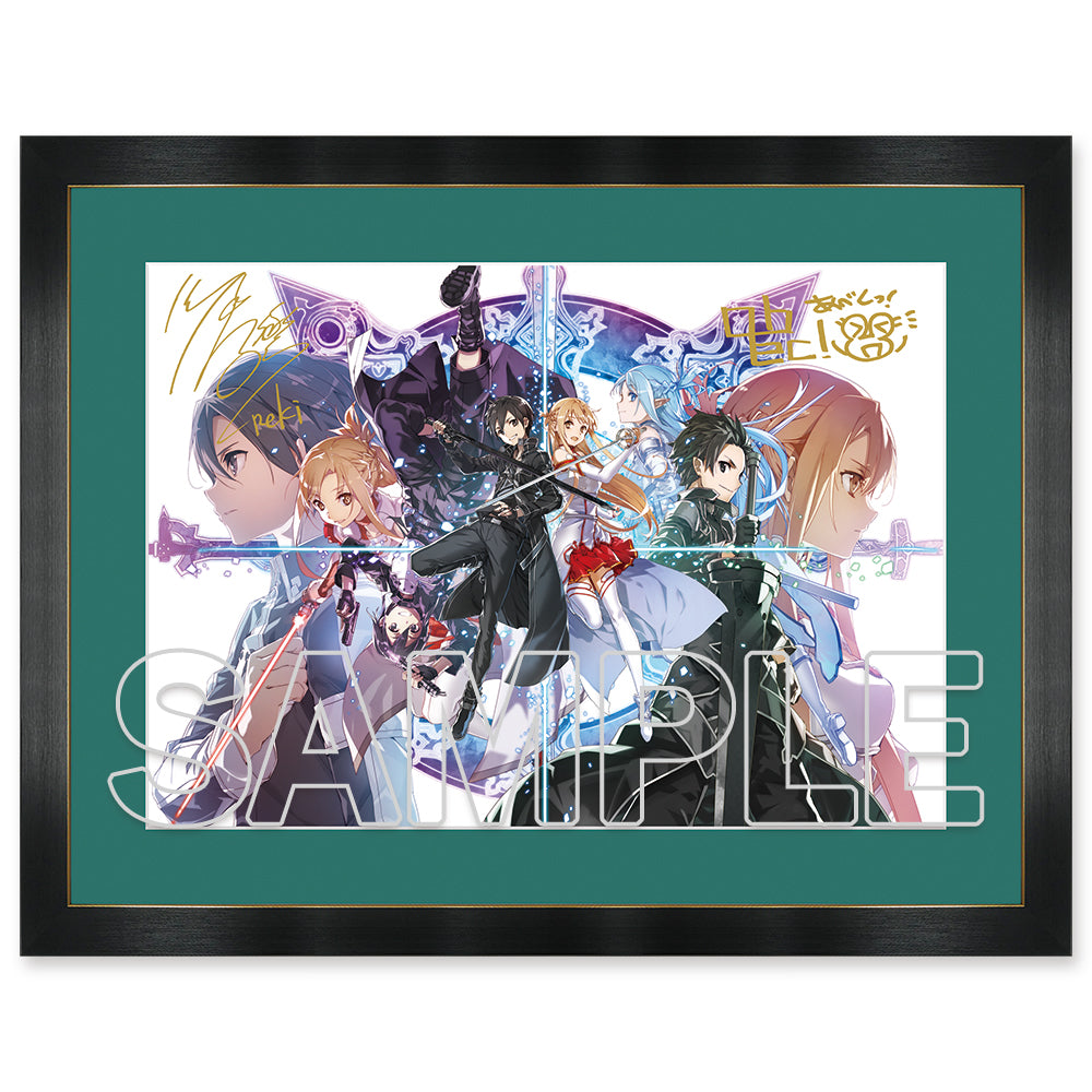 (Goods - Ornament) Sword Art Online Chara Fine Graph B [Light Novel Series 15th Anniversary Revival Edition]
