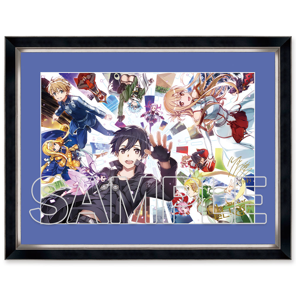 (Goods - Ornament) Sword Art Online Chara Fine Graph D [Light Novel Series 15th Anniversary Revival Edition]