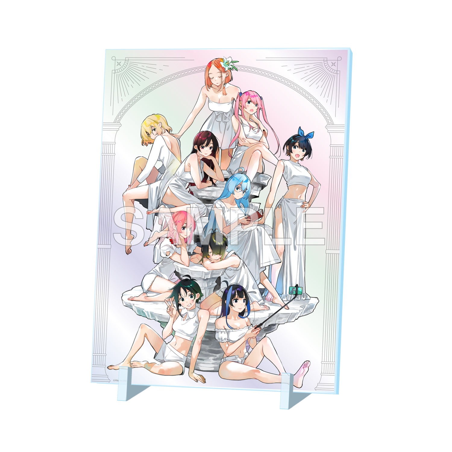 (Goods - Ornament) Rent-A-Girlfriend x The Shiunji Family Children Aurora Acrylic Panel Ver. Venus