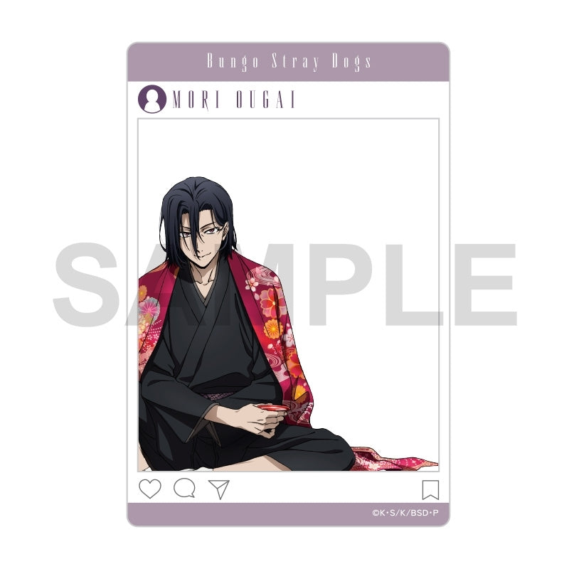 [※Blind](Goods - Card) 文豪ストレイドッグス Trading Social Media Style Acrylic Card AGF2025 ver. A [After AGF2025]
