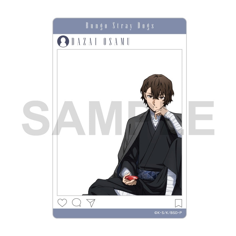[※Blind](Goods - Card) 文豪ストレイドッグス Trading Social Media Style Acrylic Card AGF2025 ver. A [After AGF2025]