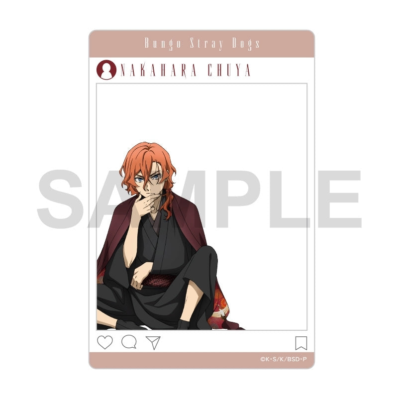 [※Blind](Goods - Card) 文豪ストレイドッグス Trading Social Media Style Acrylic Card AGF2025 ver. A [After AGF2025]