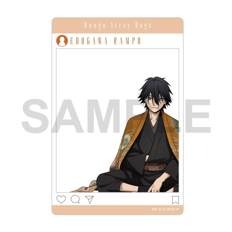 [※Blind](Goods - Card) 文豪ストレイドッグス Trading Social Media Style Acrylic Card AGF2025 ver. A [After AGF2025]