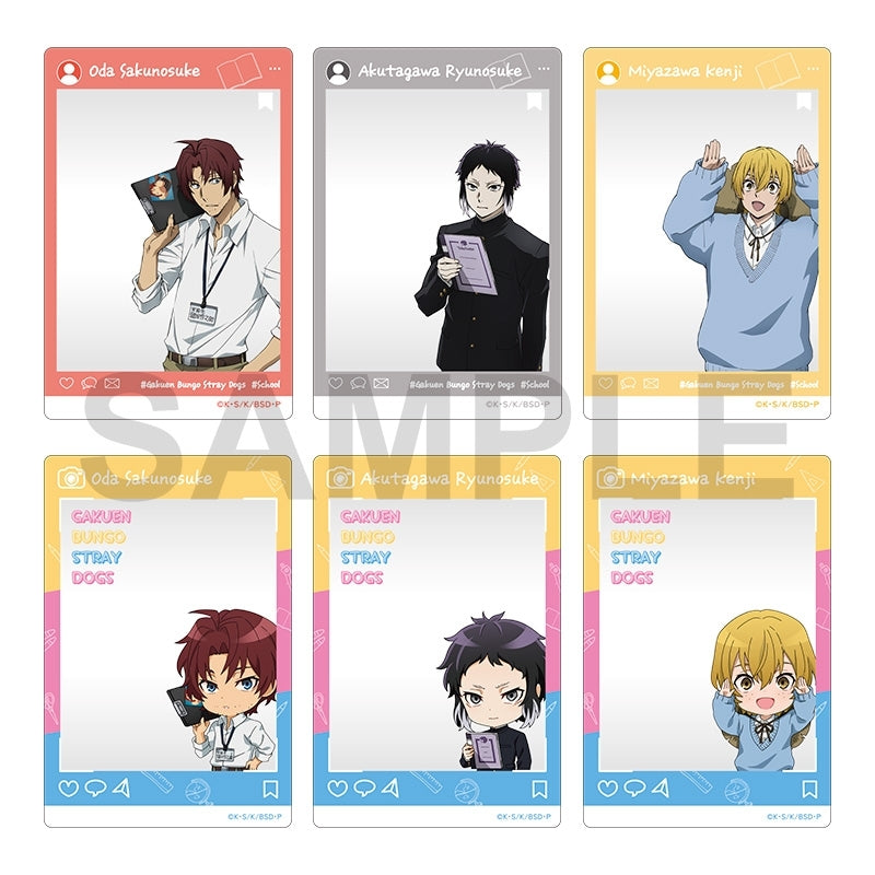 [※Blind](Goods - Card) 文豪ストレイドッグス Trading Social Media Style Acrylic Card AGF2025 ver. B [After AGF2025]
