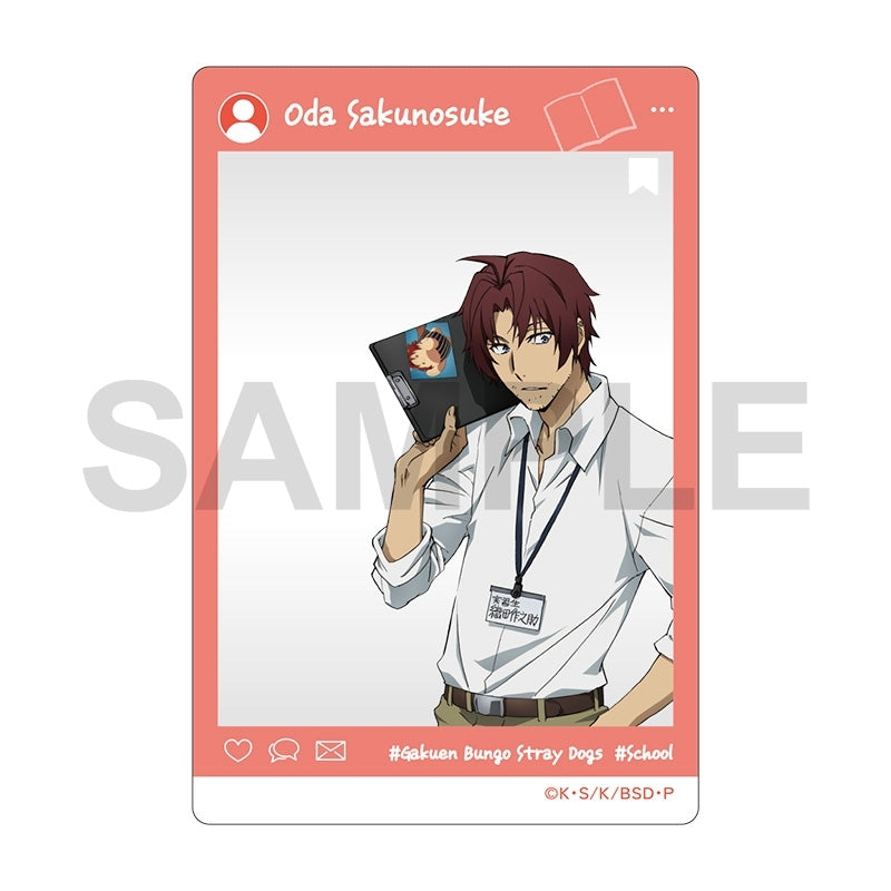 [※Blind](Goods - Card) 文豪ストレイドッグス Trading Social Media Style Acrylic Card AGF2025 ver. B [After AGF2025]