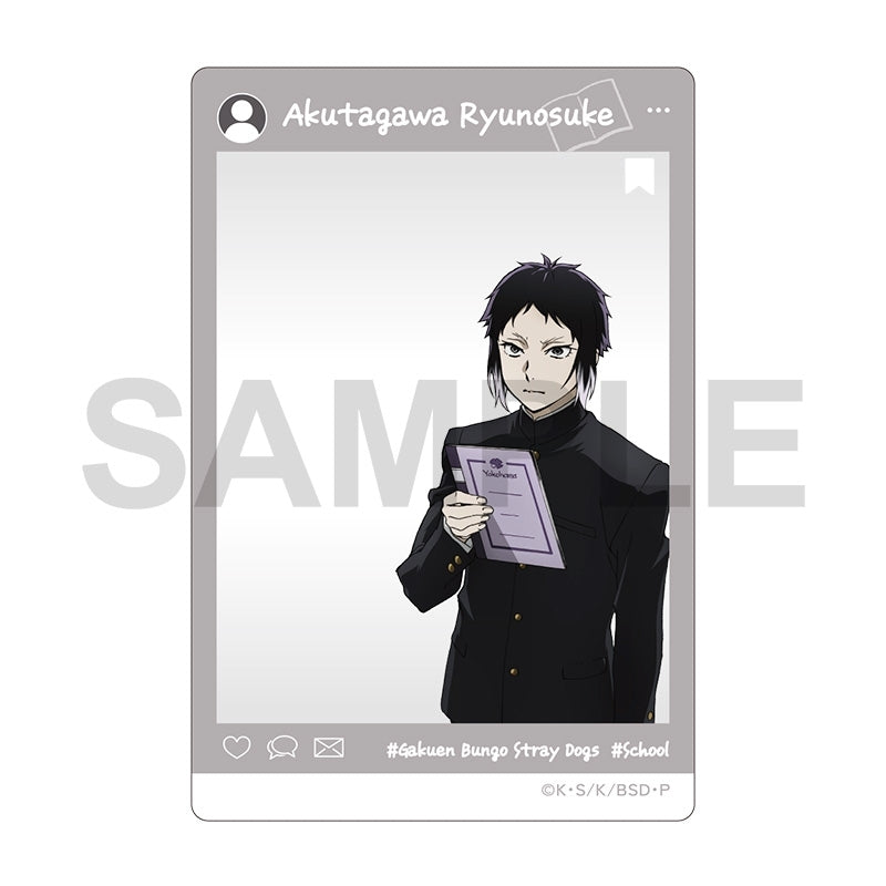 [※Blind](Goods - Card) 文豪ストレイドッグス Trading Social Media Style Acrylic Card AGF2025 ver. B [After AGF2025]
