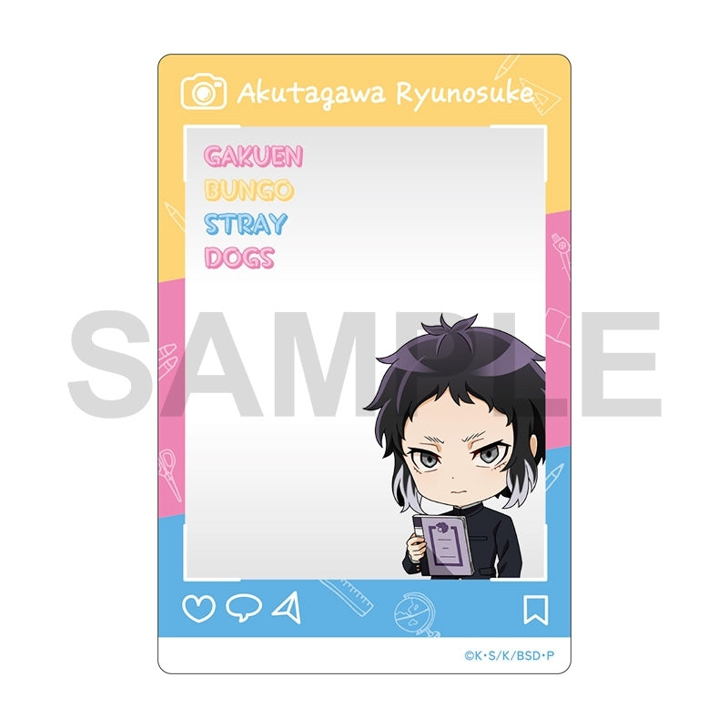 [※Blind](Goods - Card) 文豪ストレイドッグス Trading Social Media Style Acrylic Card AGF2025 ver. B [After AGF2025]