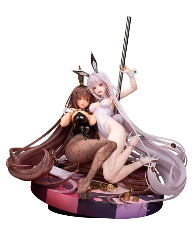 (Bishojo Figure) GODDESS OF VICTORY: NIKKE Noir & Blanc Bunny X 777 Ver. 1/7 Complete Figure