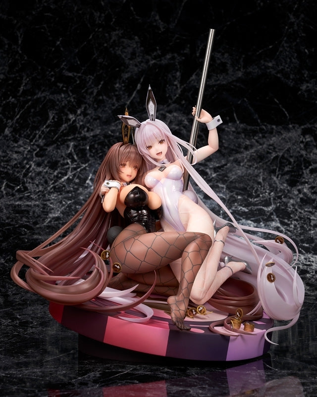 (Bishojo Figure) GODDESS OF VICTORY: NIKKE Noir & Blanc Bunny X 777 Ver. 1/7 Complete Figure