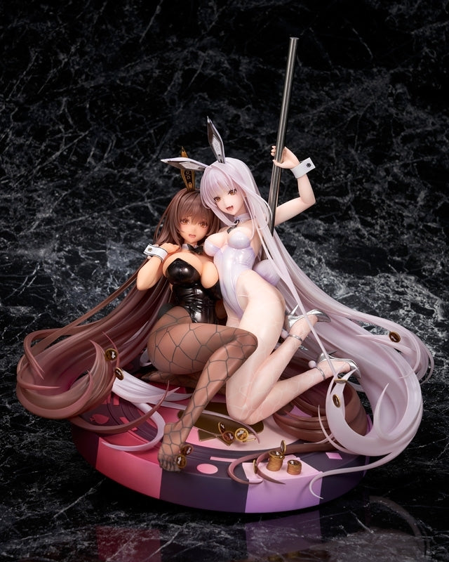 (Bishojo Figure) GODDESS OF VICTORY: NIKKE Noir & Blanc Bunny X 777 Ver. 1/7 Complete Figure