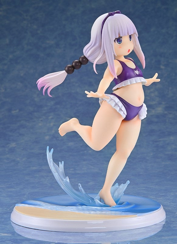 (Bishojo Figure) Miss Kobayashi's Dragon Maid Kanna Kamui: Excited to Wear a Swimsuit at Home Ver. (Purple) 1/6 Completed Figure