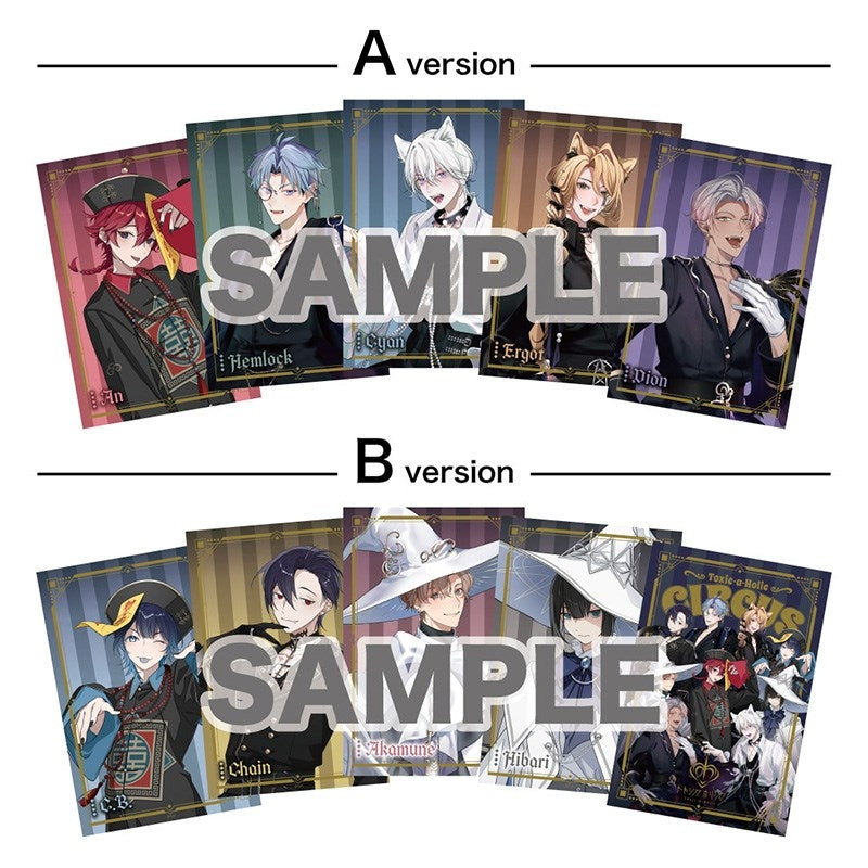 (Goods - Postcard) Toxic-a-Holic AGF2025 Exclusive Postcard Set Parallel Circus ver. A [After AGF2025]