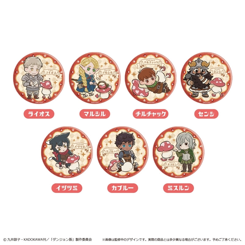 (1BOX=7)(Goods - Badge) Delicious in Dungeon Waiwai Button Badge
