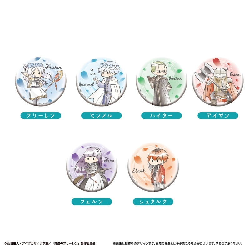 (1BOX=6)(Goods - Badge) Frieren: Beyond Journey's End Retro Chic Button Badge