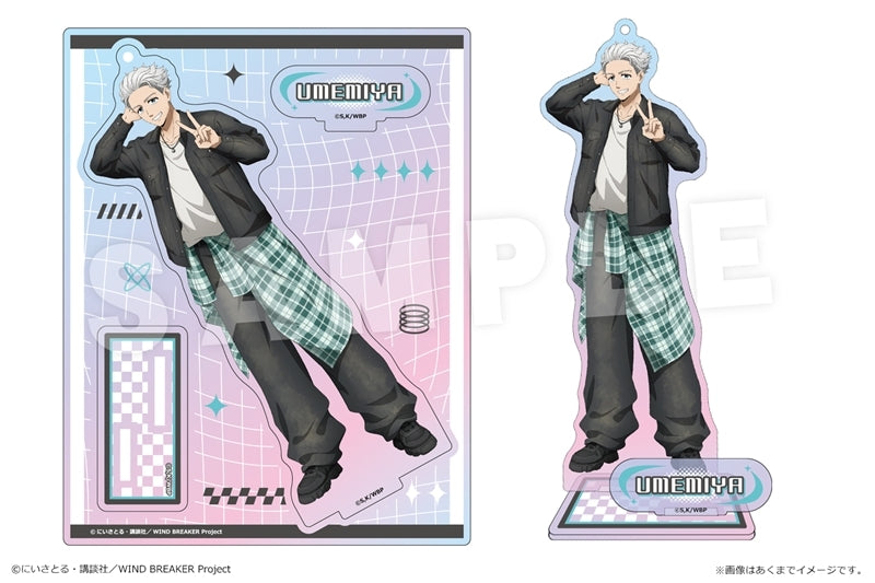 (Goods - Acrylic Stand) TV Anime WIND BREAKER Iridescent Acrylic Figure Ver. "Y2K Style" 04 Hajime Umemiya