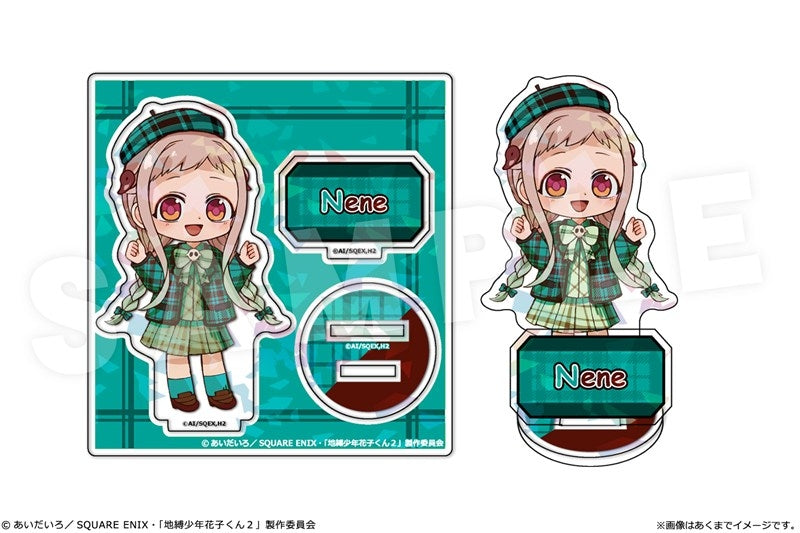 (Goods - Acrylic Stand) TV Anime - Toilet-Bound Hanako-Kun 2 Holographic Acrylic Figure mini 02 Nene Yashiro