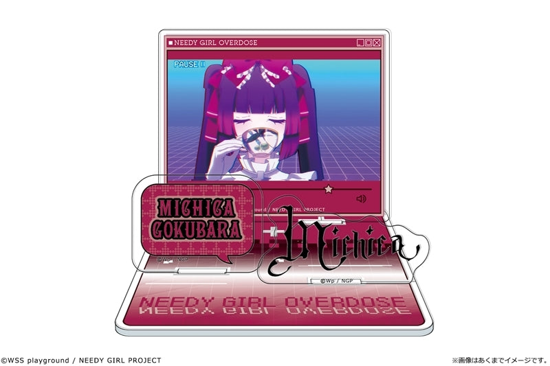 (Goods - Acrylic Stand) Anime NEEDY GIRL OVERDOSE Diorama Acrylic Stand 05 Michiga Gokubara