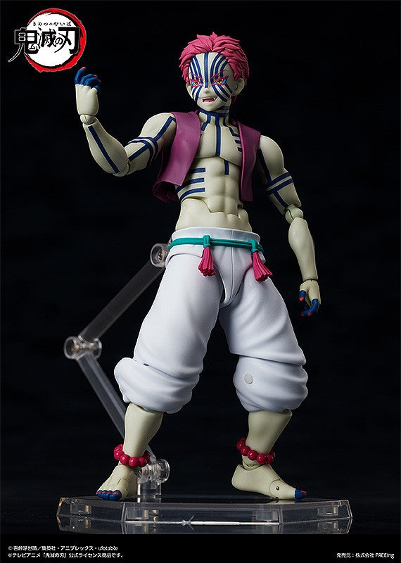 (Action Figure) Demon Slayer: Kimetsu no Yaiba figma Akaza (Re-release)