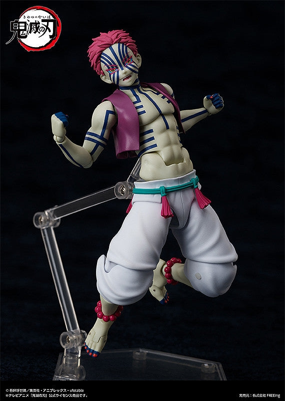 (Action Figure) Demon Slayer: Kimetsu no Yaiba figma Akaza (Re-release)