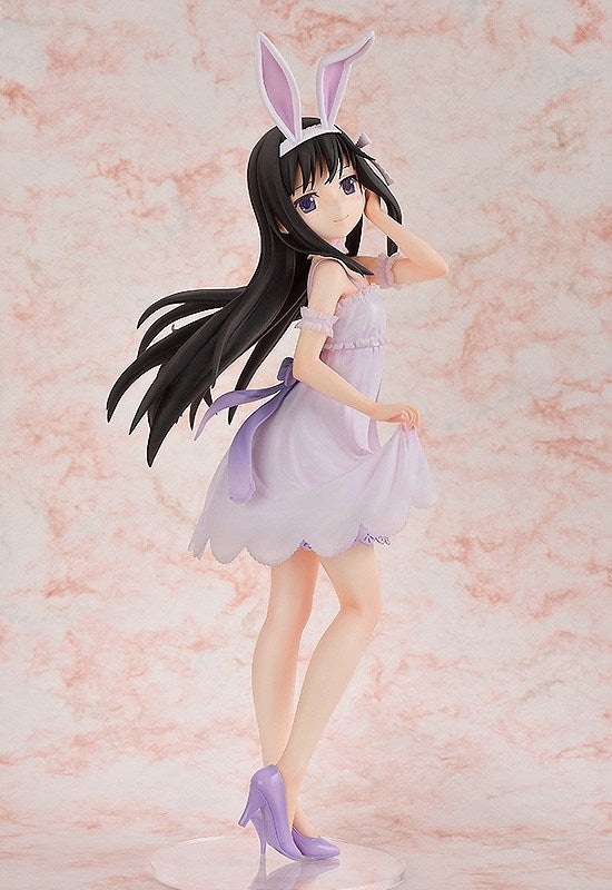 (Bishojo Figure) Puella Magi Madoka Magica The Movie - Rebellion Homura Akemi: Rabbit Ears Ver. 1/4 Complete Figure(Re-release)