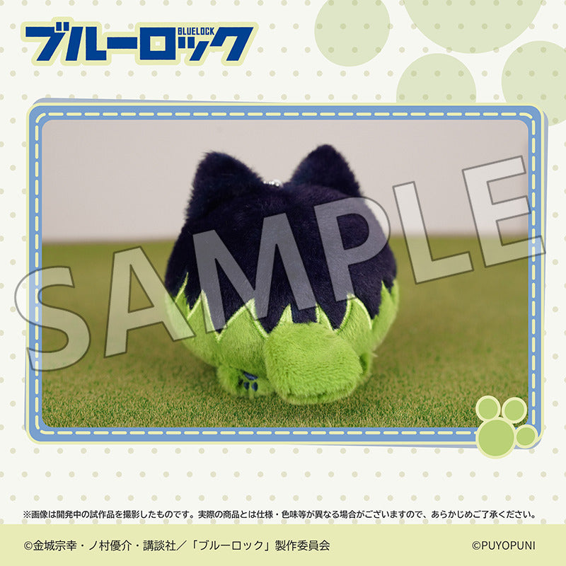 (Goods - Plush) Blue Lock Puyopuni Series - 10cm Nyanko Dango Plush Mascot Oliver Aiku