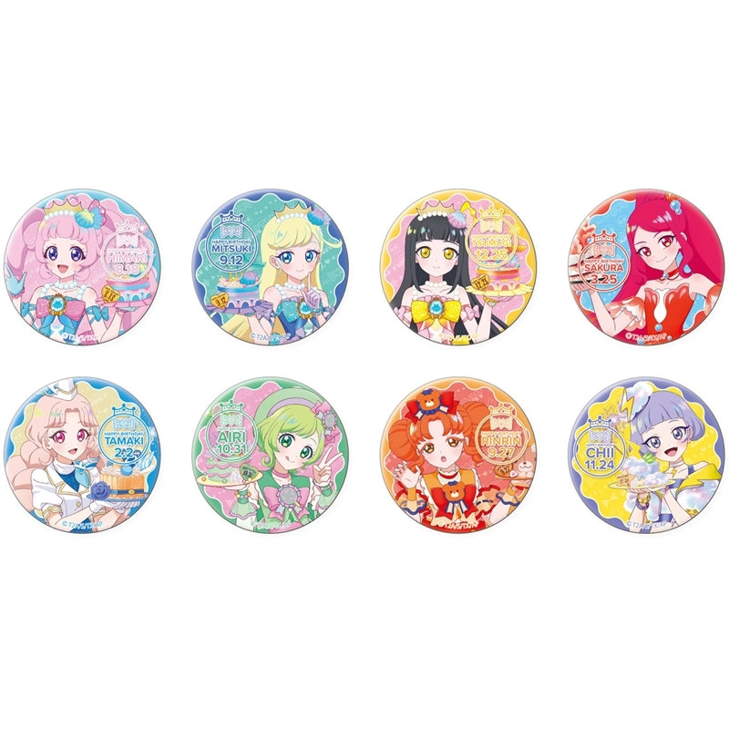 (Goods - Badge) Himitsu no AiPri Happy Pri Birthday 202509 Button Badge Rinrin