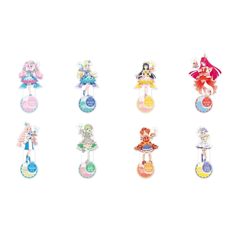(Goods - Acrylic Stand) Himitsu no AiPri Happy Pri Birthday 202509 Chotto Deka Suta! Large-ish Stand Rinrin