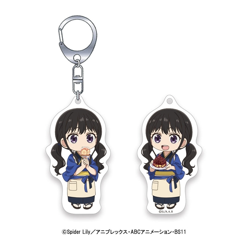 (Goods - Keychain) Lycoris Recoil Front and Back Acrylic Takina (2)