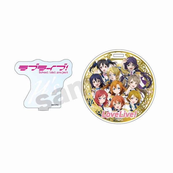 (Goods - Coaster) Love Live! White Knight Costume Acrylic Stand Coaster