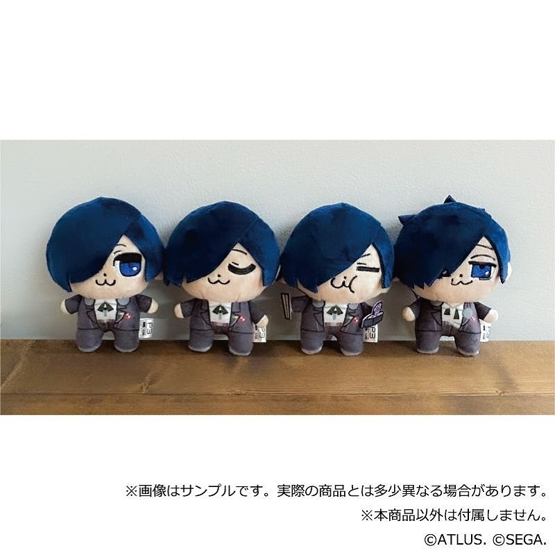 (Goods - Mascot) Persona 3 Reload Protagonist x bkub  Plush Key Chain 02. Music