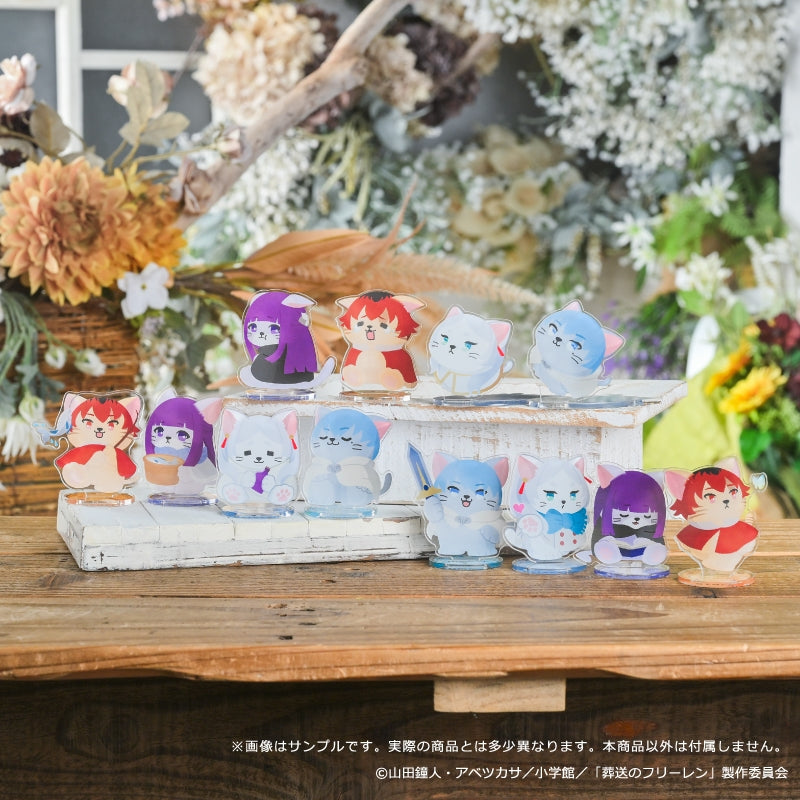 (Goods - Acrylic Stand) Frieren: Beyond Journey's End Petit Animals Acrylic Stand Fern 01. Dozing Off