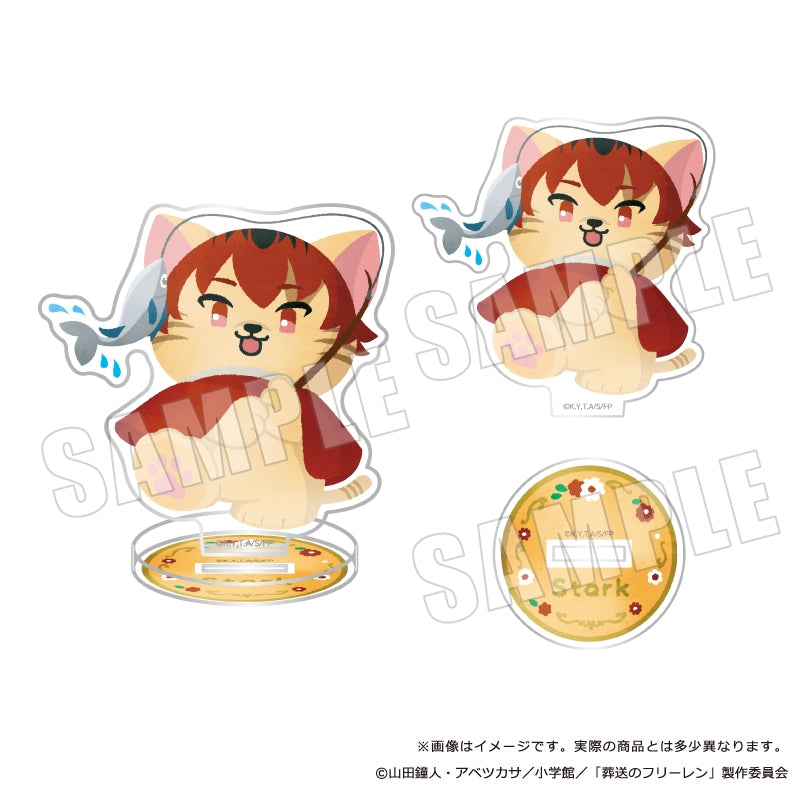 (Goods - Acrylic Stand) Frieren: Beyond Journey's End Petit Animals Acrylic Stand Stark 02. Fishing