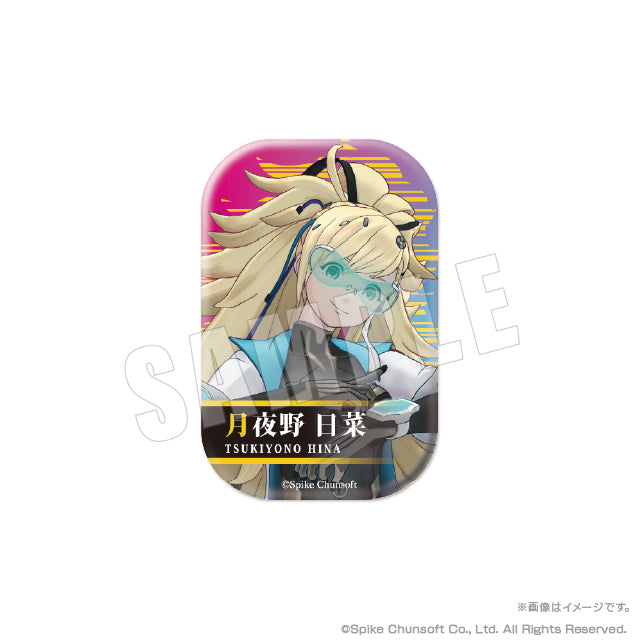 (Goods - Badge) No Sleep For Kaname Date - From AI: THE SOMNIUM FILES Square Button Badge 04. Hina Tsukiyono